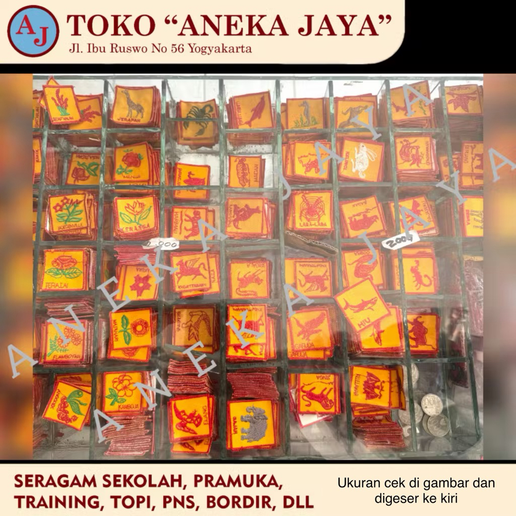 Bet / Badge Regu Pramuka Penggalang Putri