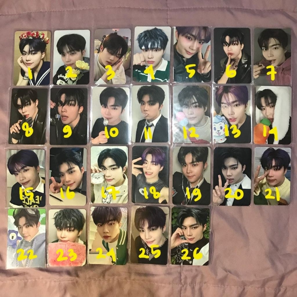 (2/2) [READY STOCK] PC GUNWOOK ZEROBASEONE ZB1 POB LD YITS MELPO YHMAH CIPA BLUPA DICON ZERONI YURA 