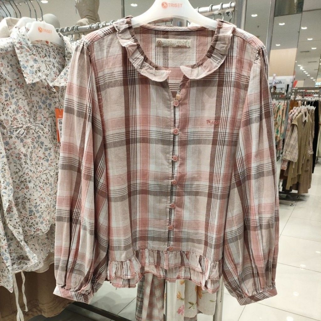 triset kemeja wanita