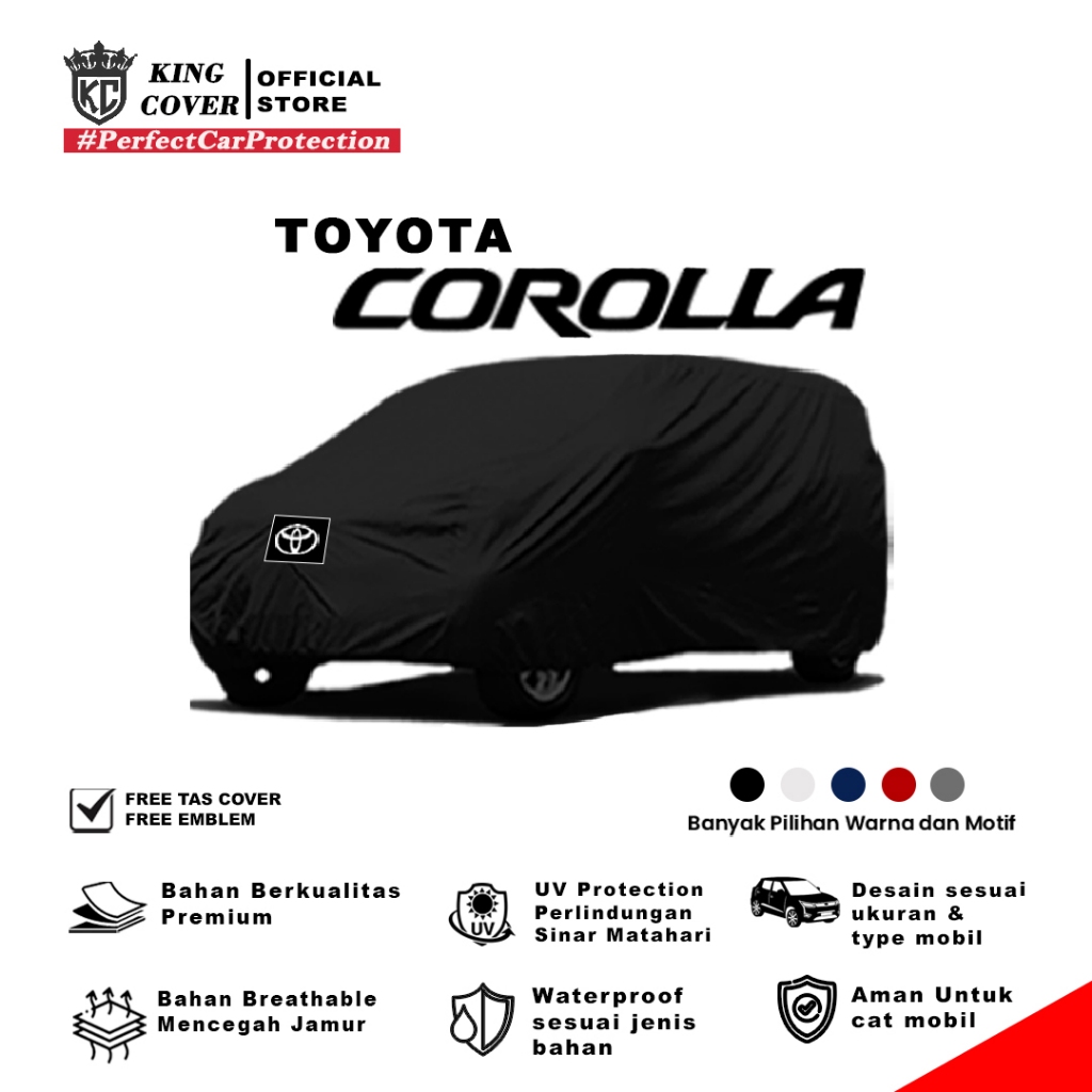 Cover Mobil Sedan Toyota Corolla - King Cover