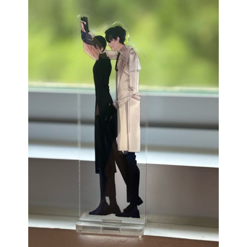 READY fanmerch ORV two sided joongdok/plotja standee, good quality