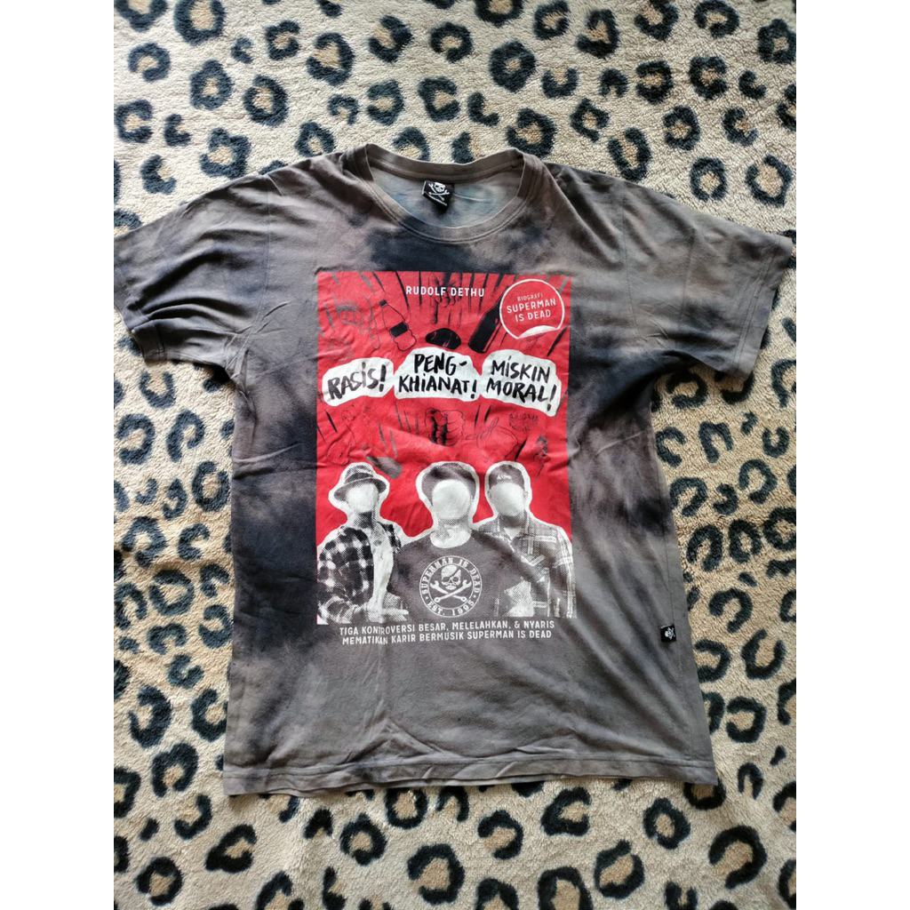 kaos superman is dead merch original