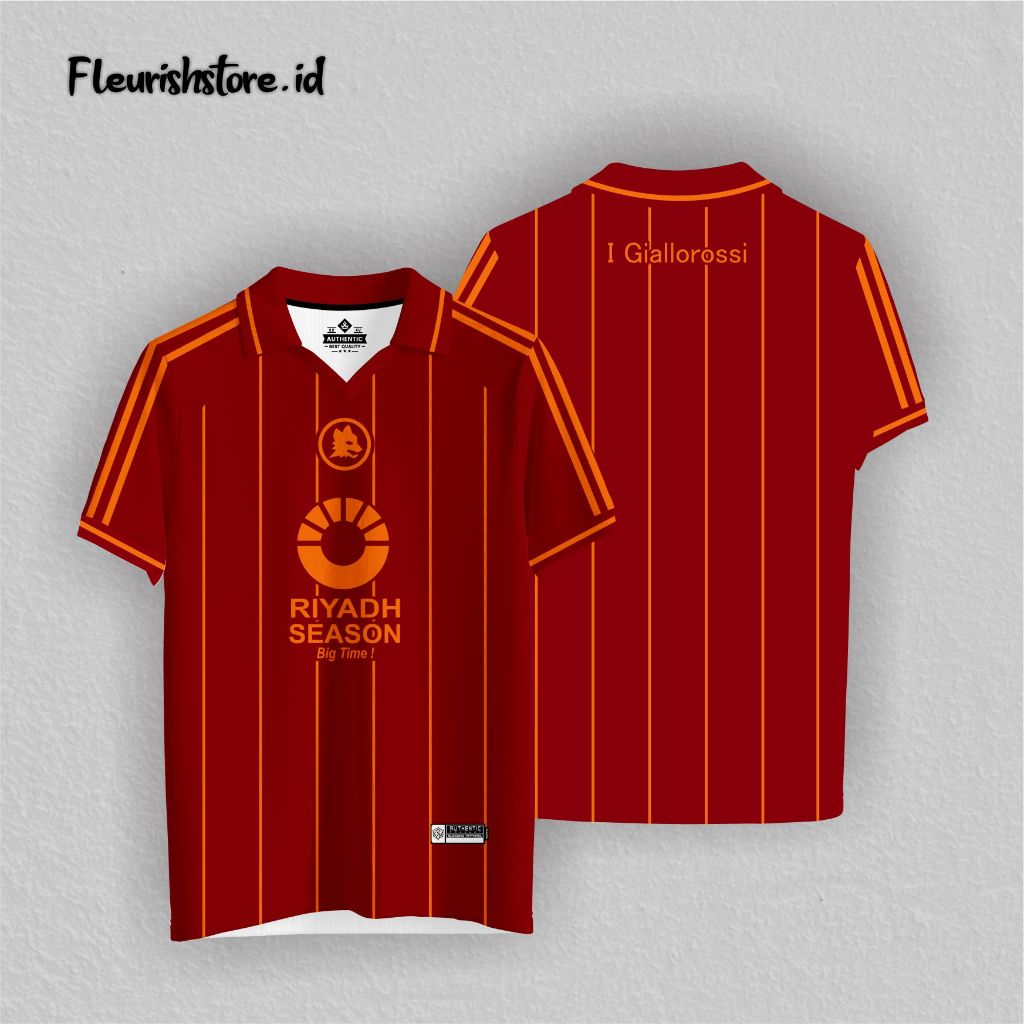 JERSEY FANTASY AS ROMA | JERSEY VINTAGE | JERSEY RETRO | JERSEY PRINTING | JERSEY BOLA PREMIUM