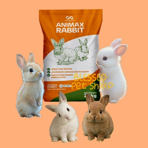 ANIMAX Rabbit Food 20 Kg Animax Rabbit 20kg Pakan Pelet Kelinci Animax Makanan Kelinci Merk Superind