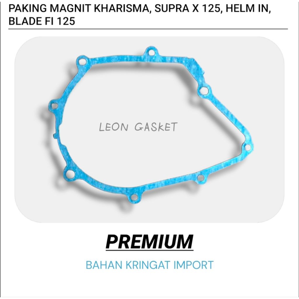 Paking Gasket Magnit Magnet Kharisma, Supra X 125, Blade Fi 125, Supra X helm in Premium