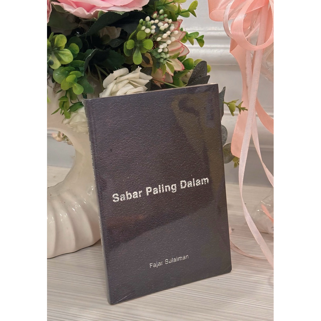 buku sabar paling dalam sof cover