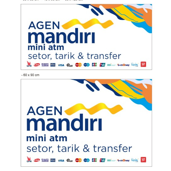 STIKER VINYL AGEN MANDIRI TERBARU