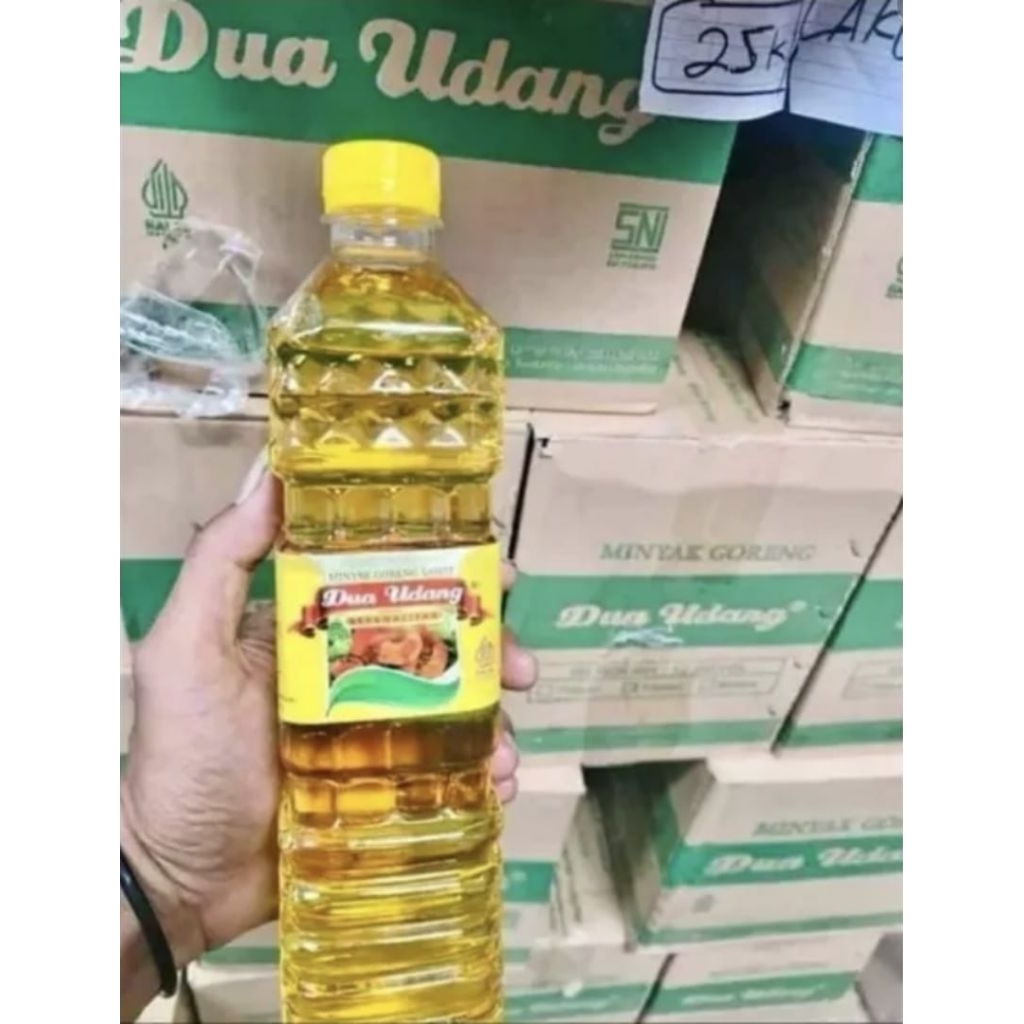 Minyak Goreng Dua Udang 700ml 1 karton ( 12 pcs ) Langsung Kirim