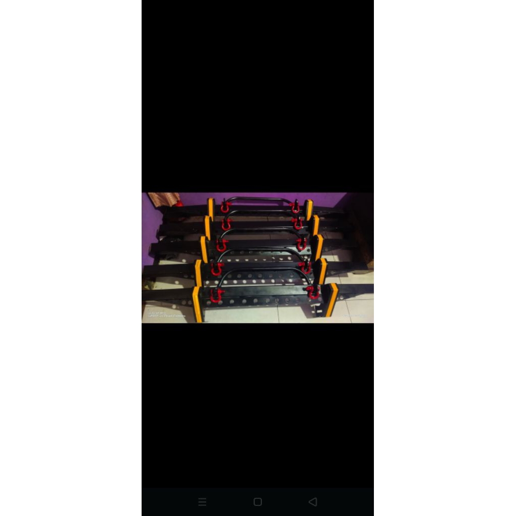 Bemper Tanduk depan mobil panther