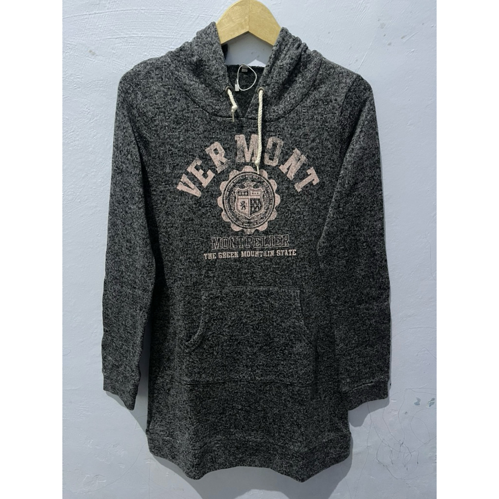 Hoodie Tunik Rajut The Oria Second