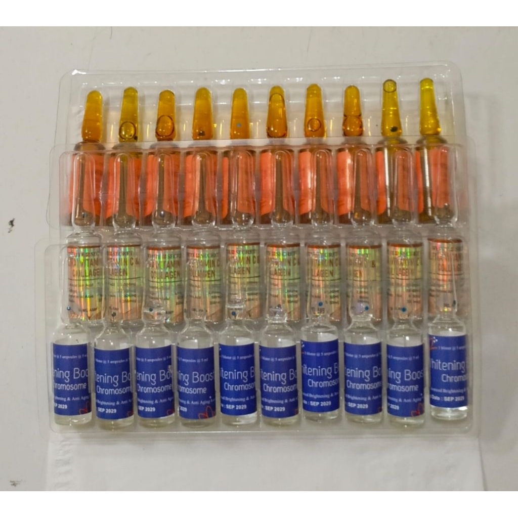 white secret boster Vitamin c dan collagen