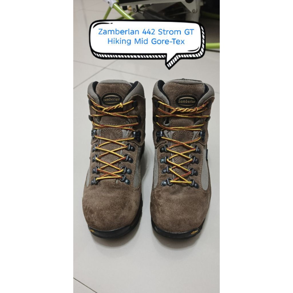 Sepatu Hiking Zamberlan Mid Suede Gore-Tex