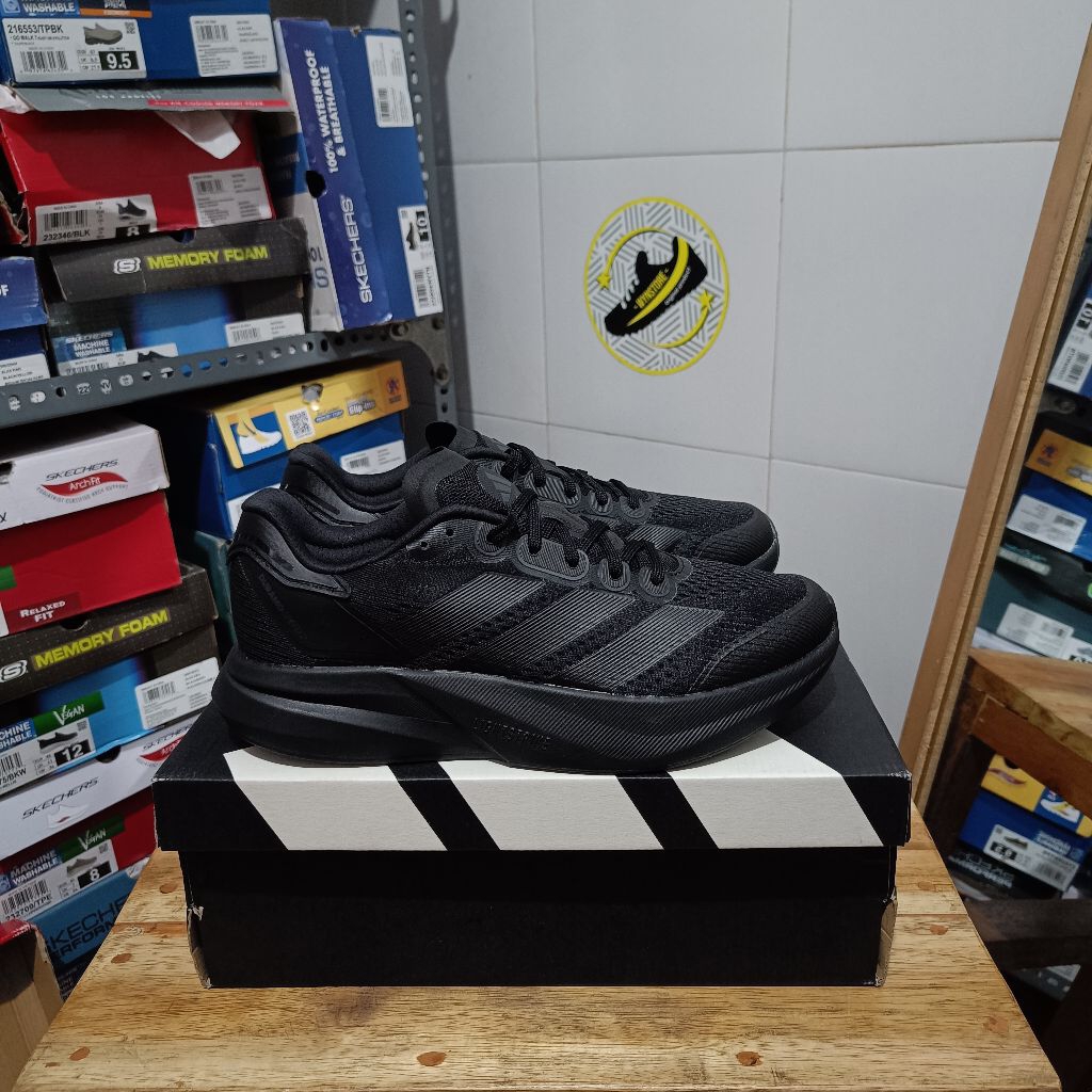 Adidas Duramo Speed / Speed 2  - Full Black / Full White / White Black Men's