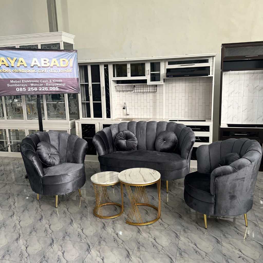 Sofa Kerang / Sofa Minimalis