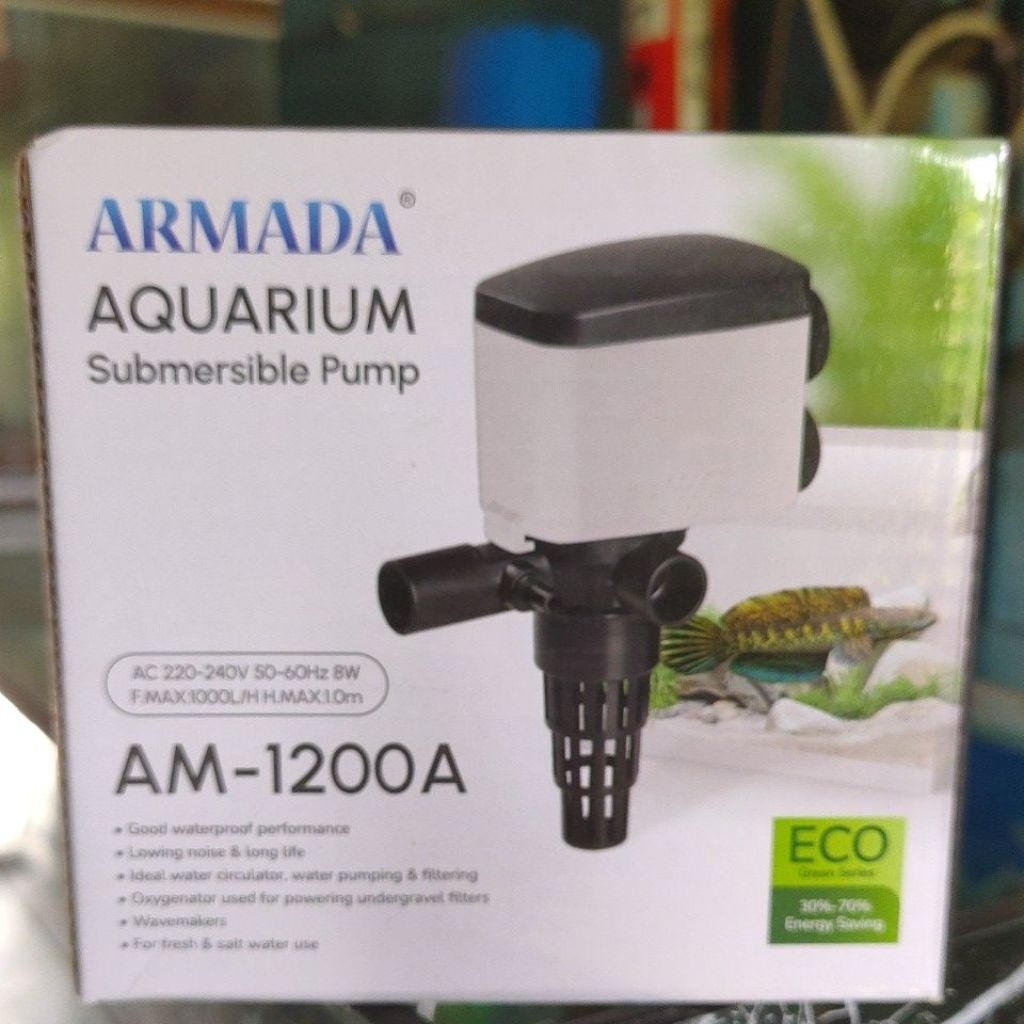 pompa celup akuarium armada 1200