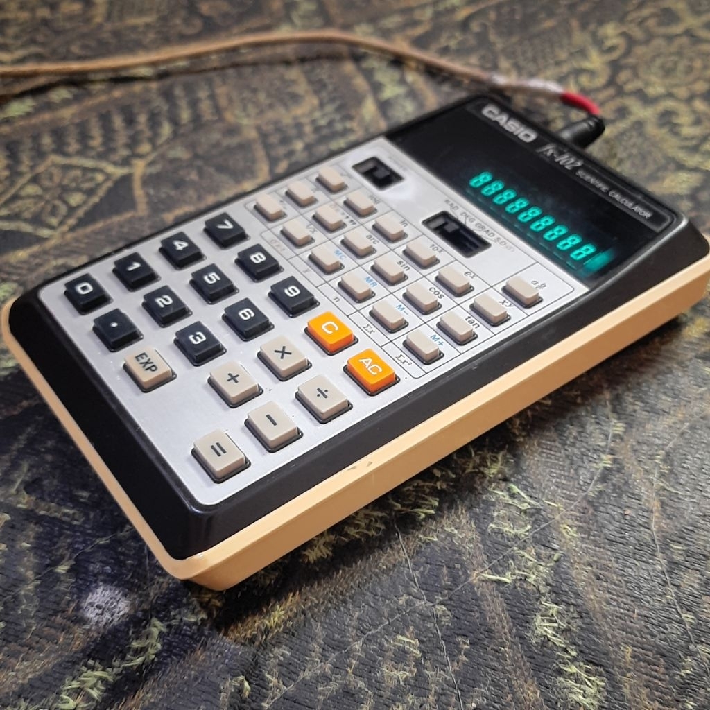 CASIO fx-102 Vintage Scientific Calculator jadul bekas fungsi normal