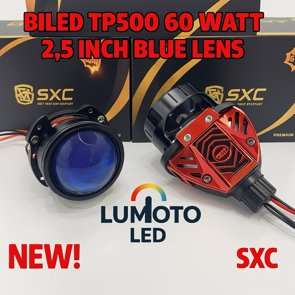 Lampu Utama Biled Projector 2,5 Premium SXC TP500