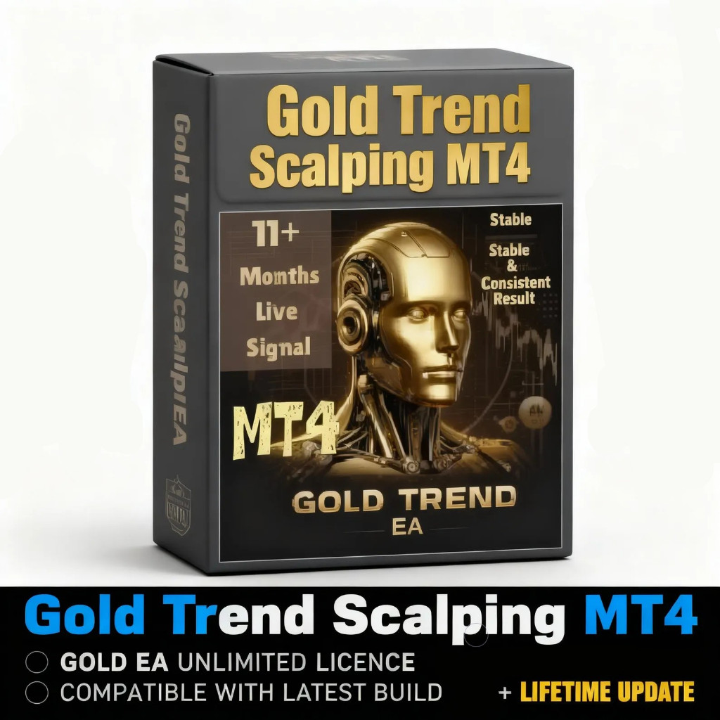 Gold Trend Scalping EA v5.1 MT4 - Robot Auto Trading Scalper Gold Terbaik