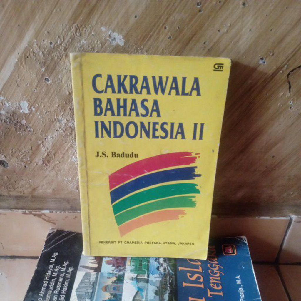 original bekas; Cakrawala Bahasa Indonesia 2 oleh JS Badudu Gramedia