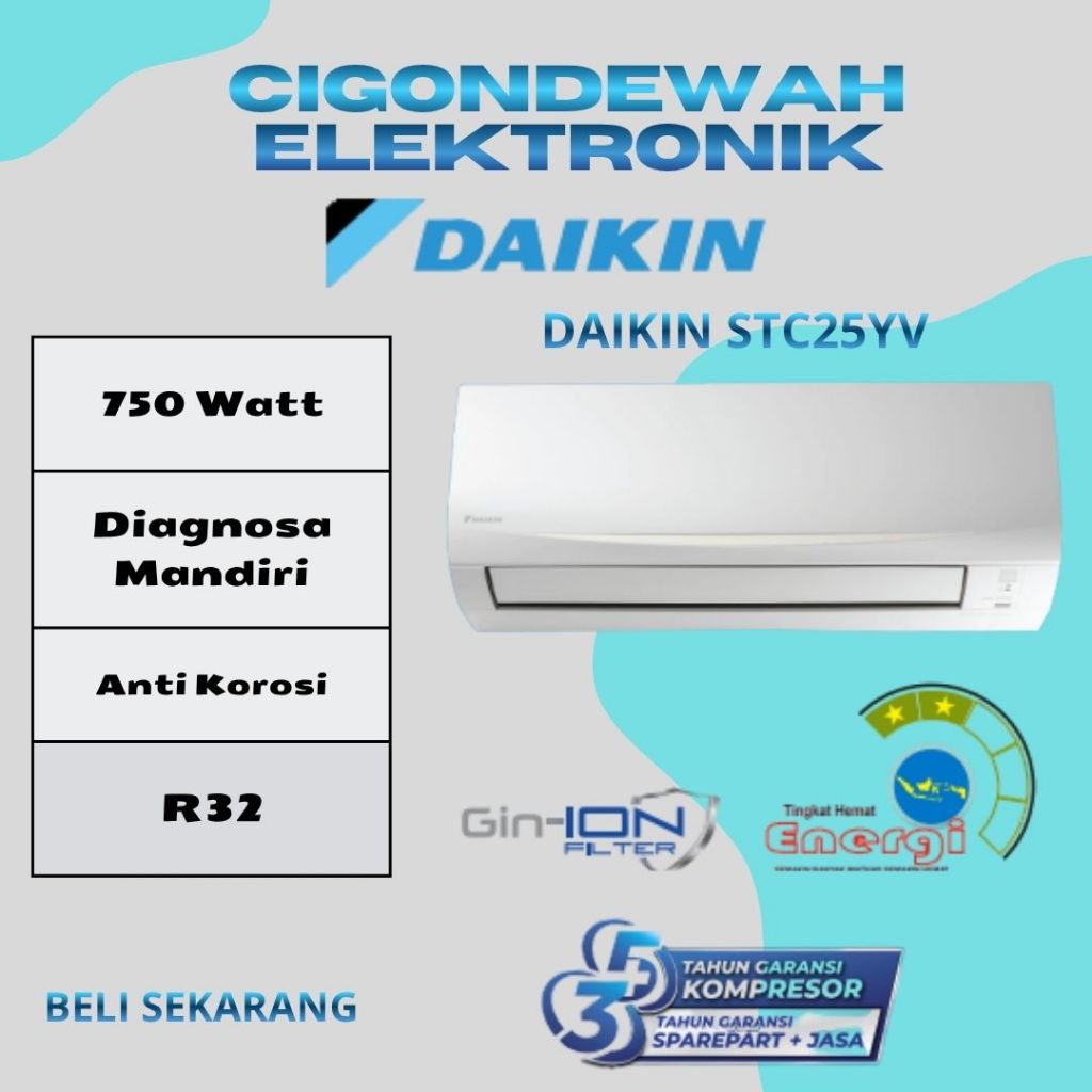 AC Daikin STC25YV 1PK STANDART