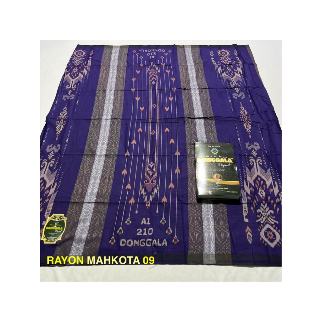 *SARUNG DONGALA MOTIF RAYON MAHKOTA*