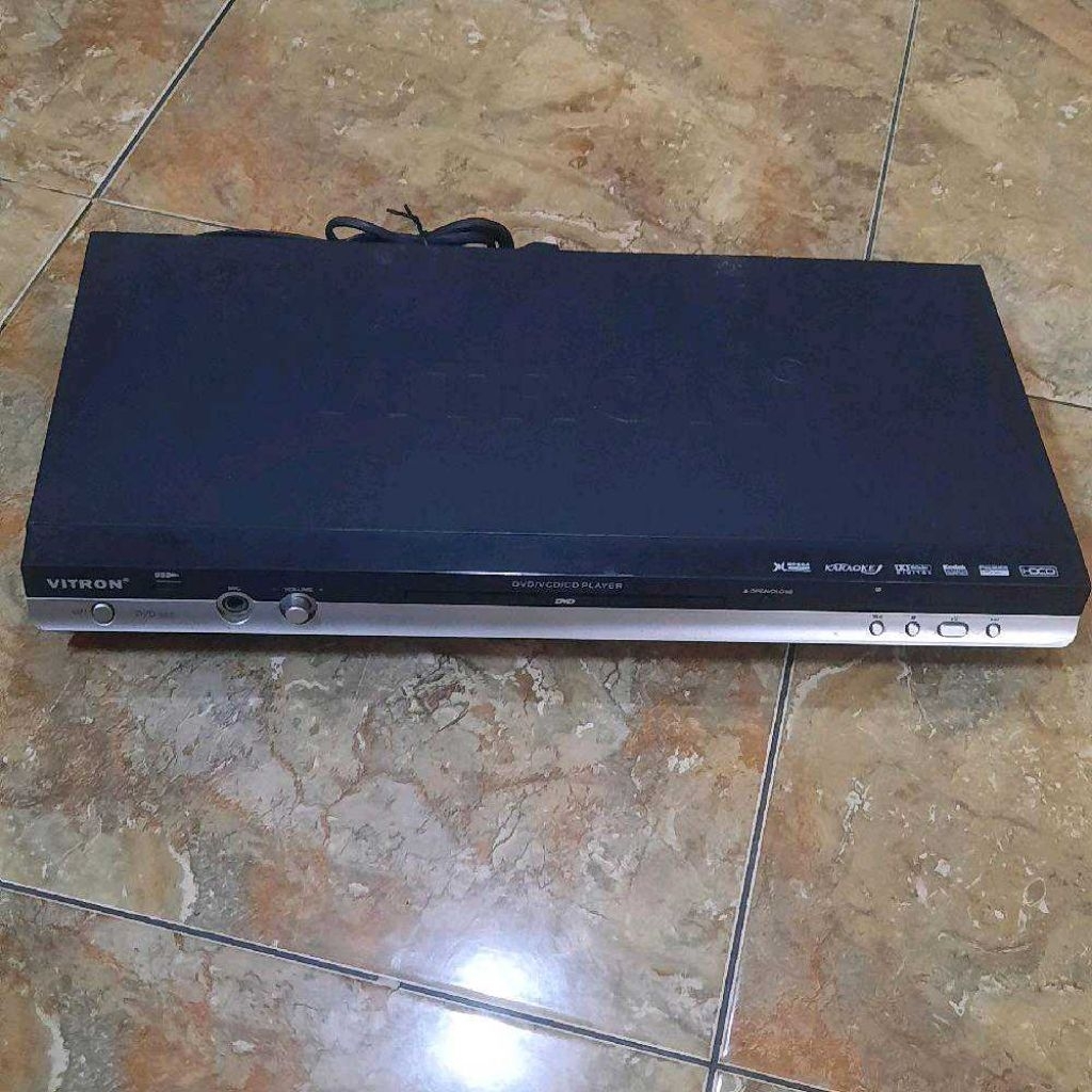 dvd vcd cd player vitron dvd-685 usb normal mic normal