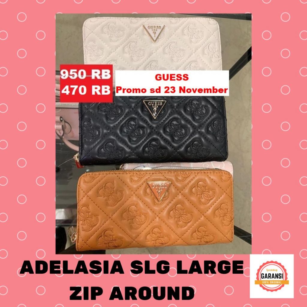 Dompet Guess seri ADELASIA SLG 100% Original Store