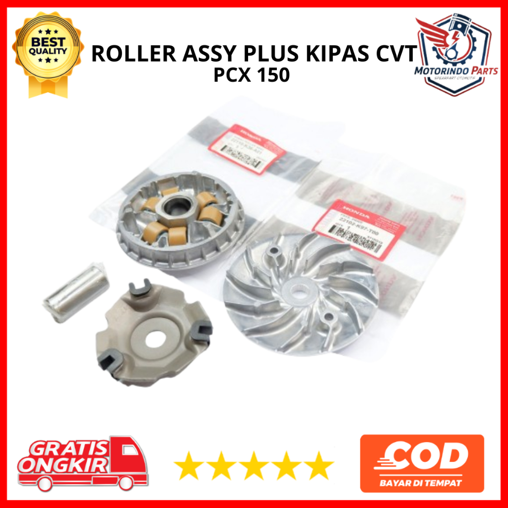rumah roller  honda pcx 150 - rumah roller pcx k97 - kipas pcx K36