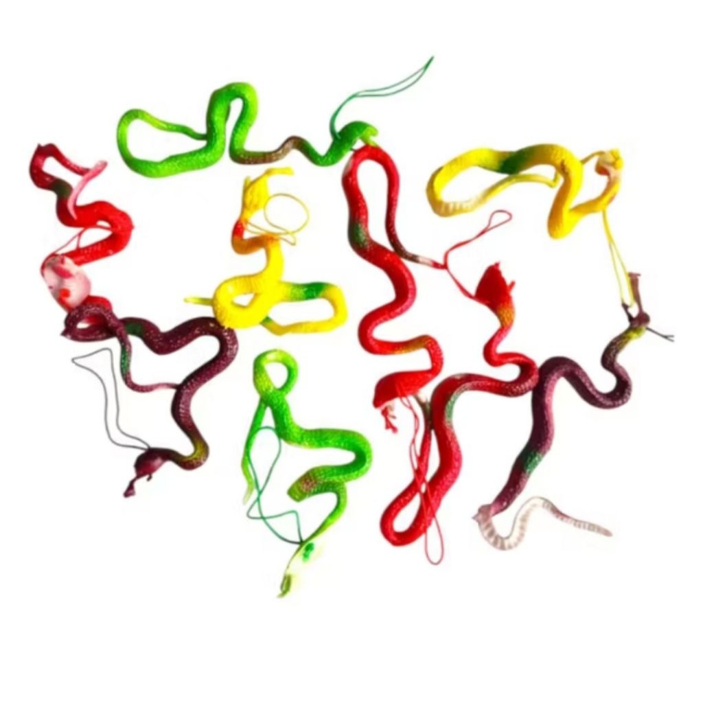 mainan prank mainan ular karet ular karet grosir