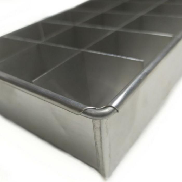 Loyang Brownies Sekat Loyang Kue Brownies Alumunium Persegi Panjang