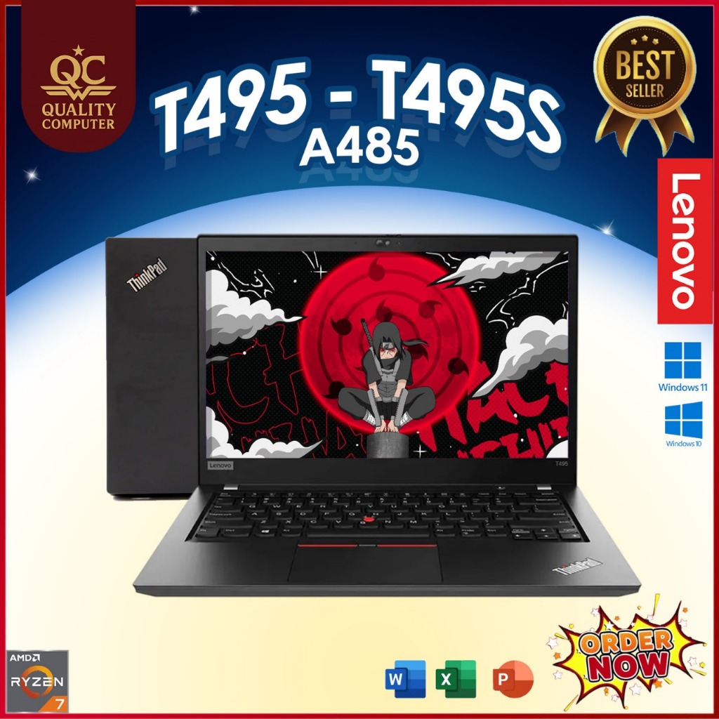 Lenovo Thinkpad T495 / T495S AMD RYZEN 7 / RYZEN 5 16GB 512GB 14 INCH