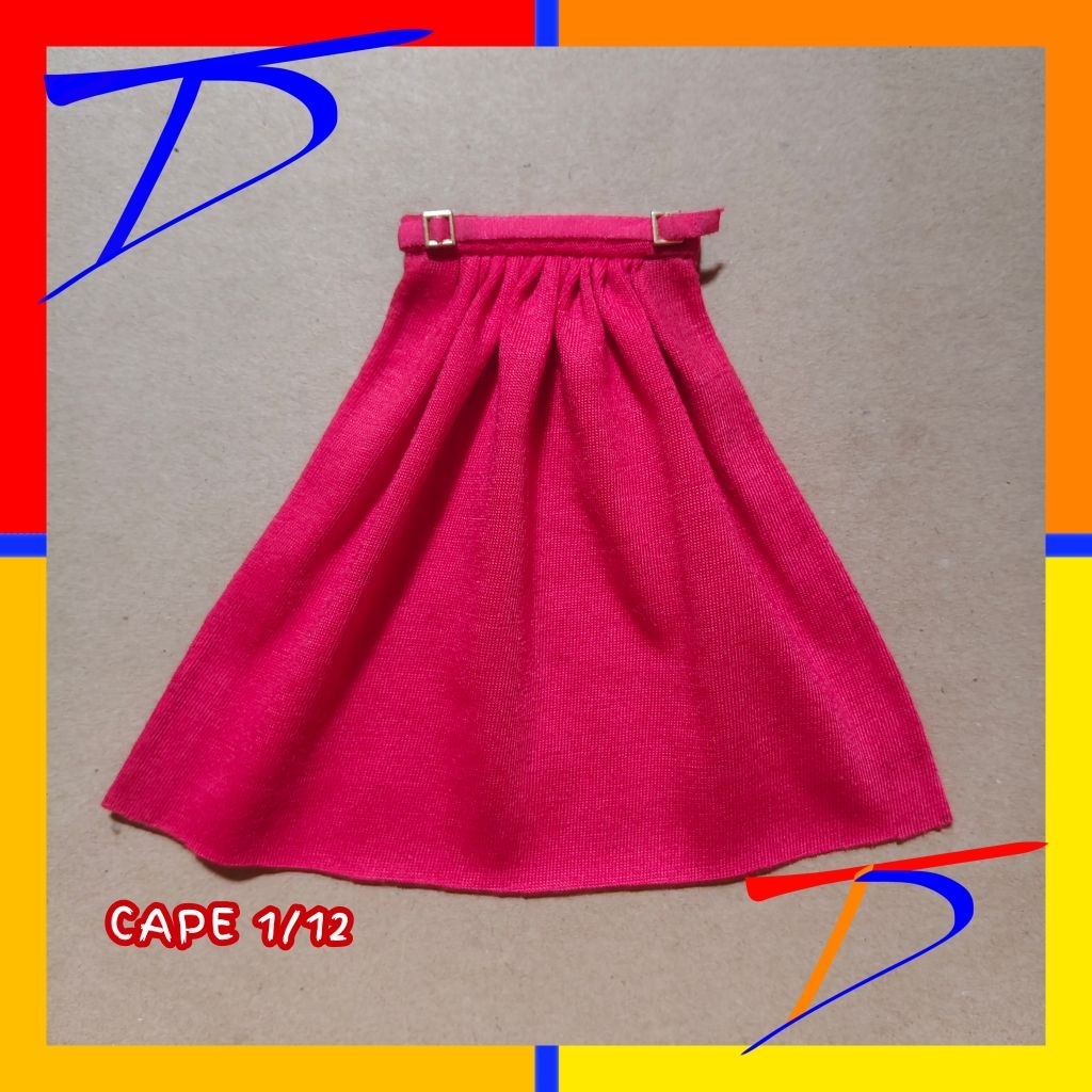 kitbash 1/12 cape untuk action figure