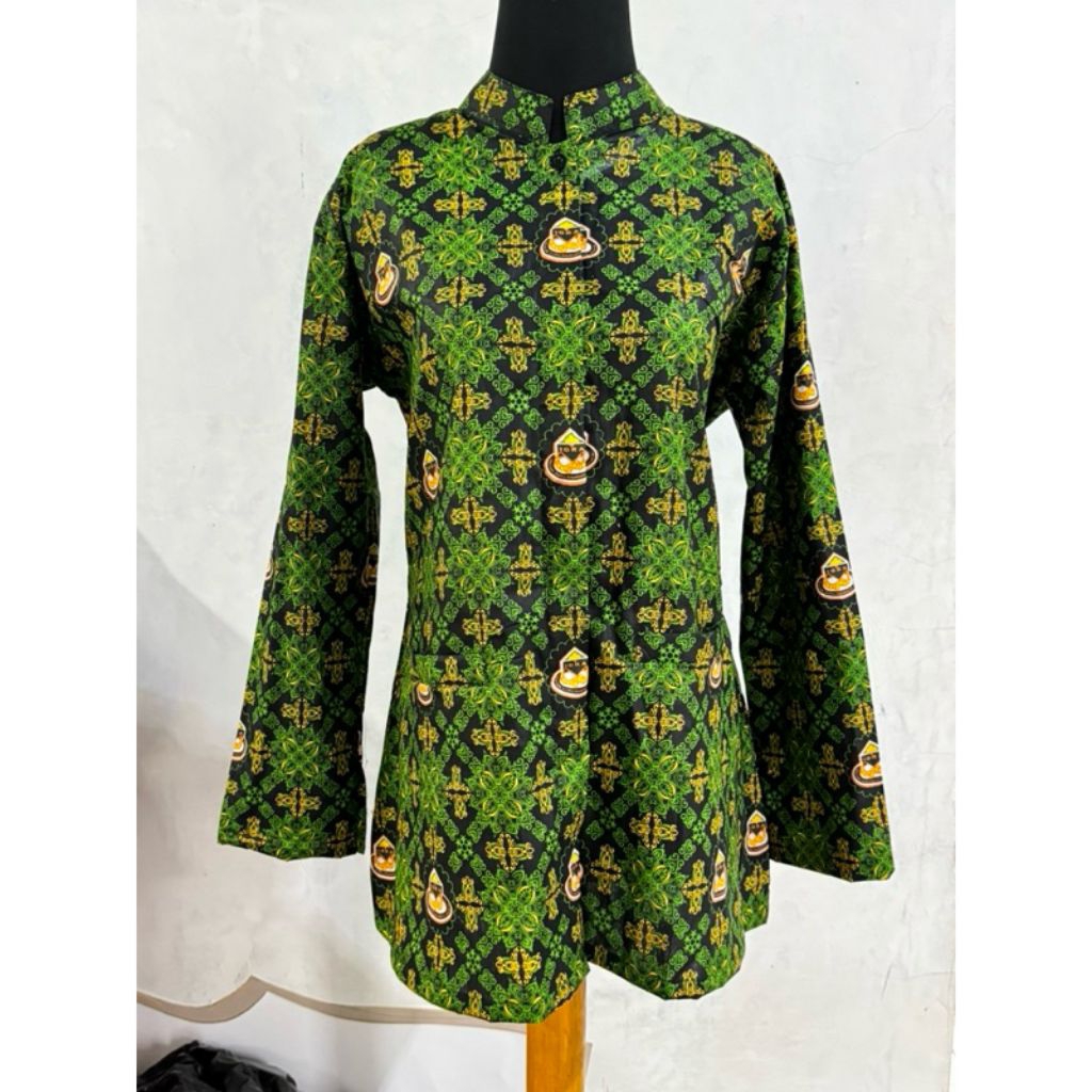 BATIK IGRA RA NASIONAL IKATAN GURU ROUDLOTUL ATFAL baju jadi ataupun bahan  Tunik dan Blus