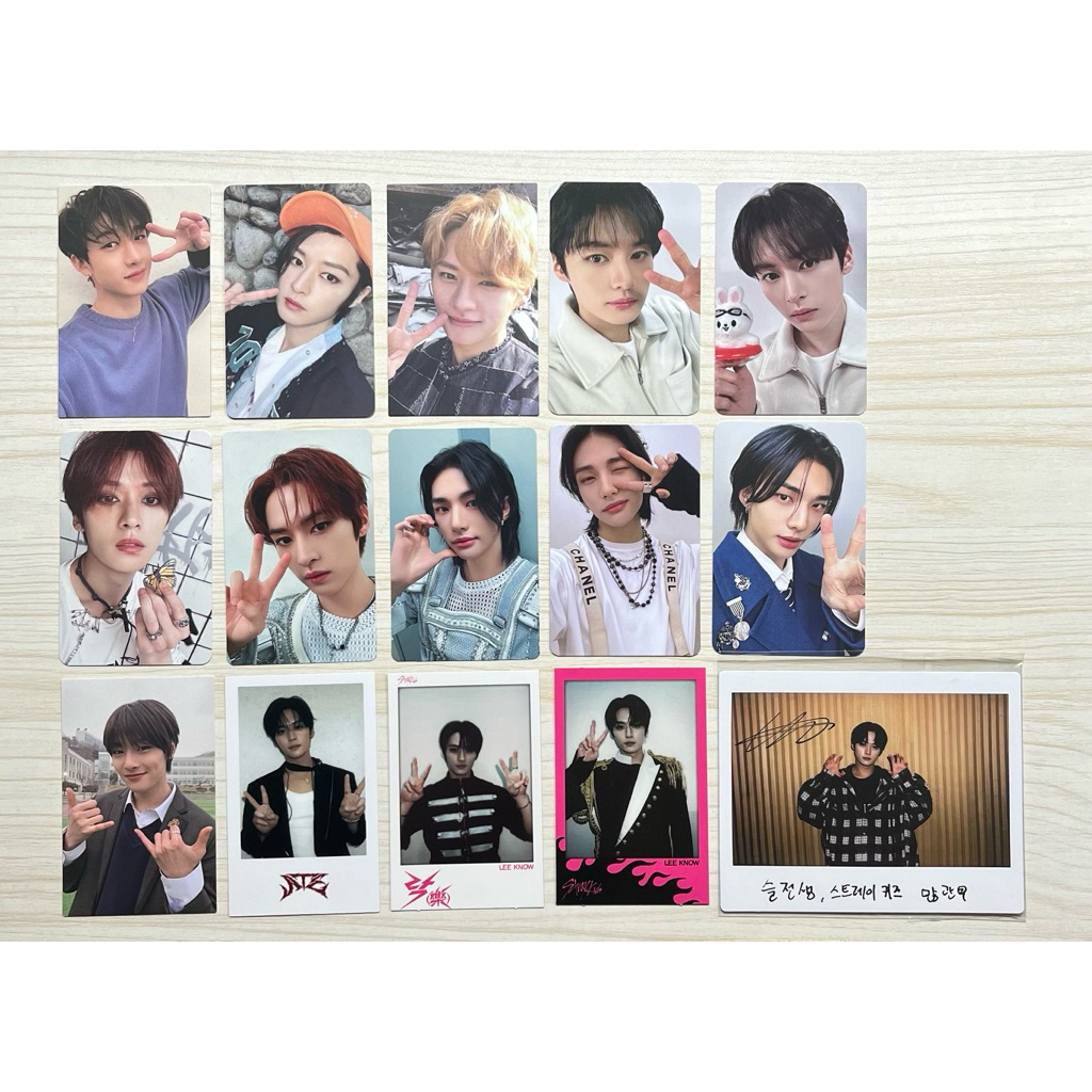 Photocard PC Official Stray Kids SKZ PART 4 5star Rockstar IMW Magic School HOP Cle Miroh dominATE G