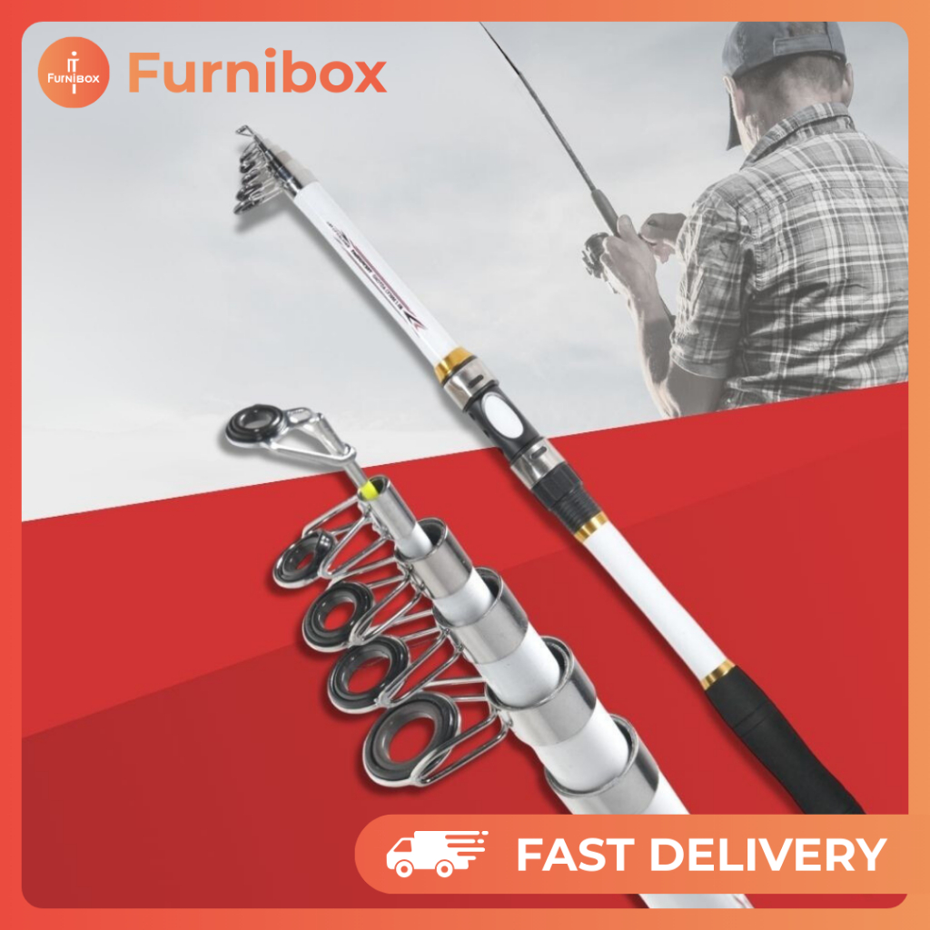 Joran Pancing Antena Portable Carbon Fiber