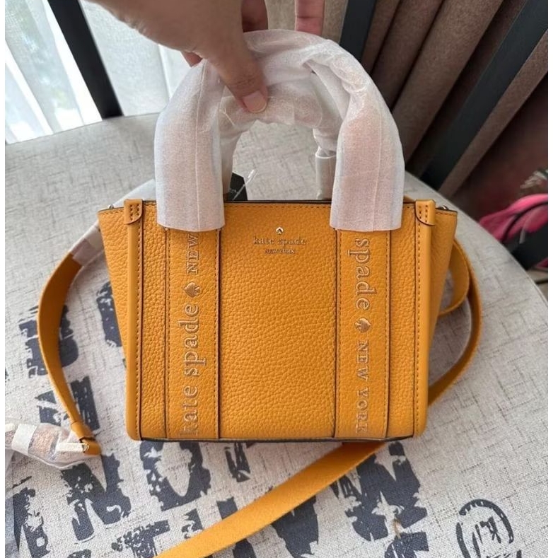 ks crossbody bag mini tote zip kip squash blossom kunyit
