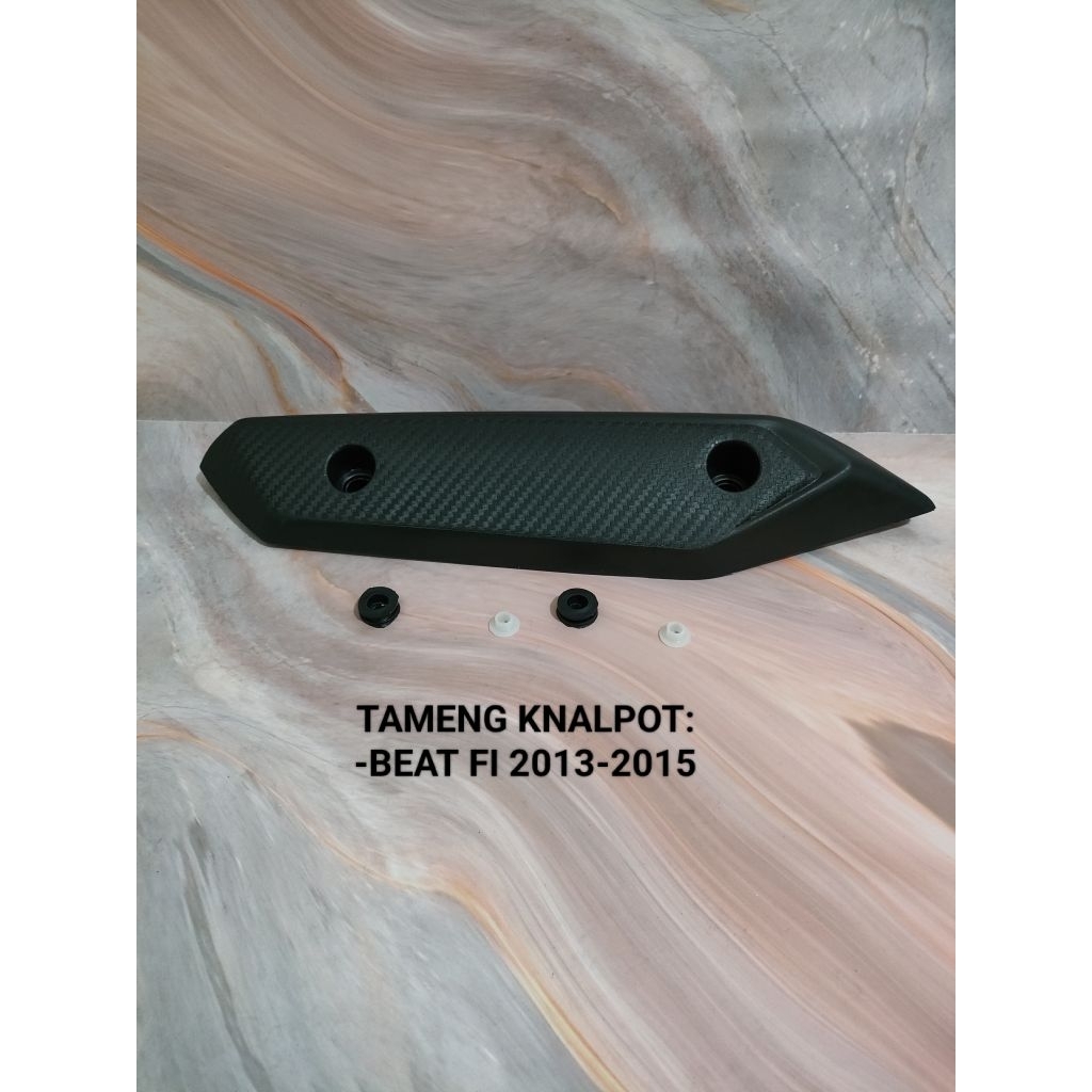 TAMENG TUTUP KNALPOT BEAT FI 2013-2015 BEST PRODUK KUALITAS ORIGINAL