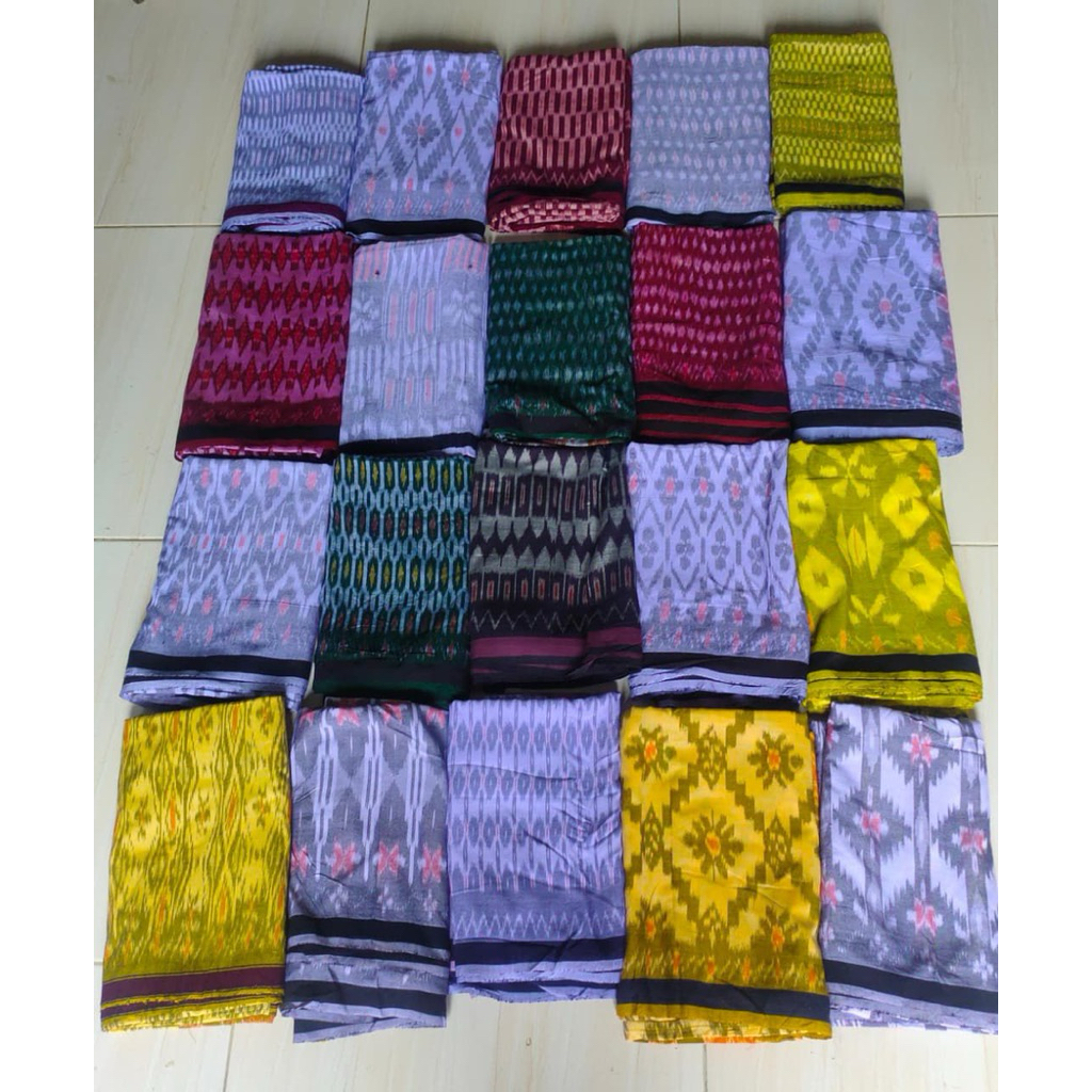 Sarung Goyor Tenun  AFKIR/RIJEK(SORTIRAN)