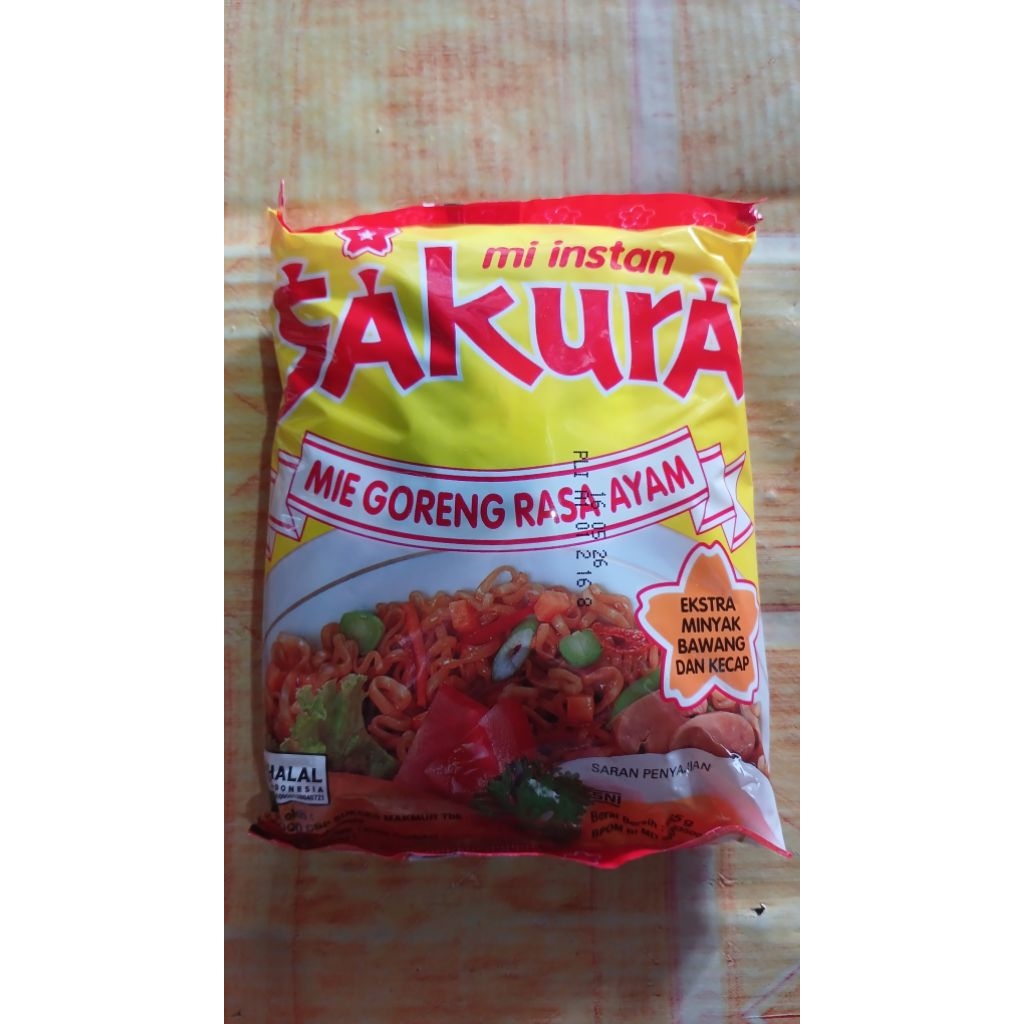 MIE SAKURA GORENG,SOTO AYAM,KALDU AYAM,SEBLAK JELETOT