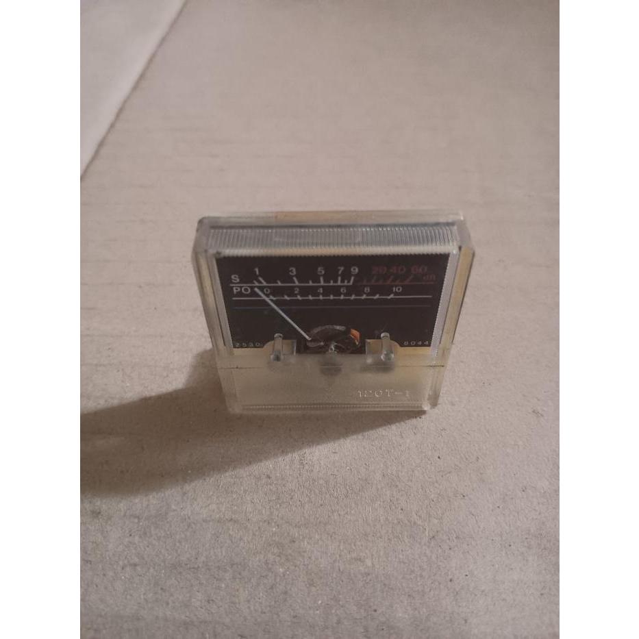 original signal vu meter radio hf yaesu ft80c, ft180, ft747 dan sejenisnya. dikirim sesuai poto. mur