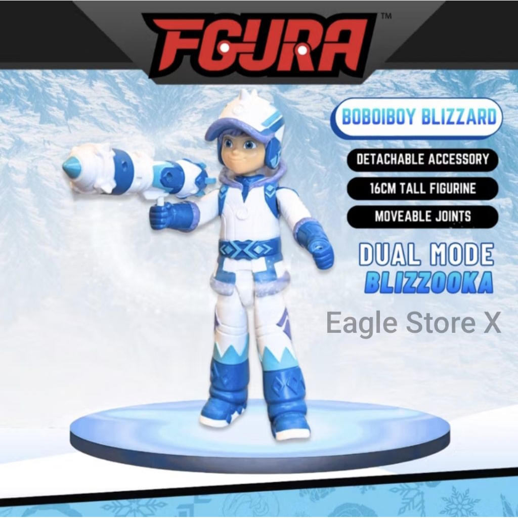 FGURA Boboiboy Baraju : Boboiboy Nova Boboiboy Blizzard