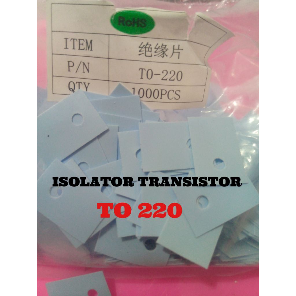 isolator karet transistor TO 220