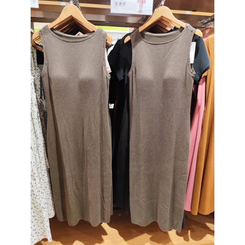 Dress Bra Rajut Washable Tanpa Lengan Uniqlo
