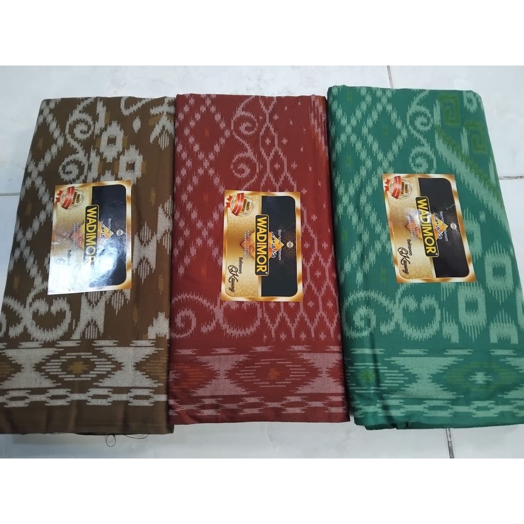 sarung wadimor balimoon kawung,sarung motif kembang