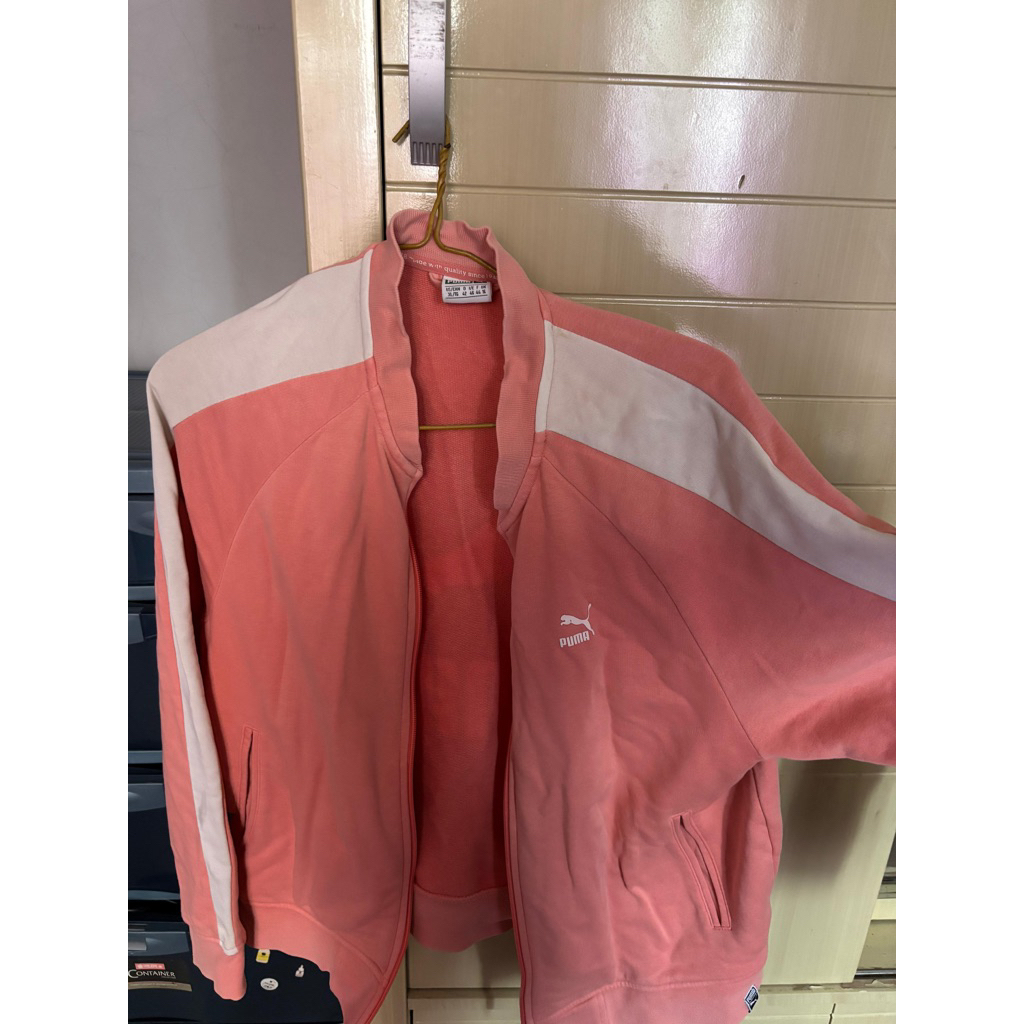 jaket zipper Puma Pink (Original)
