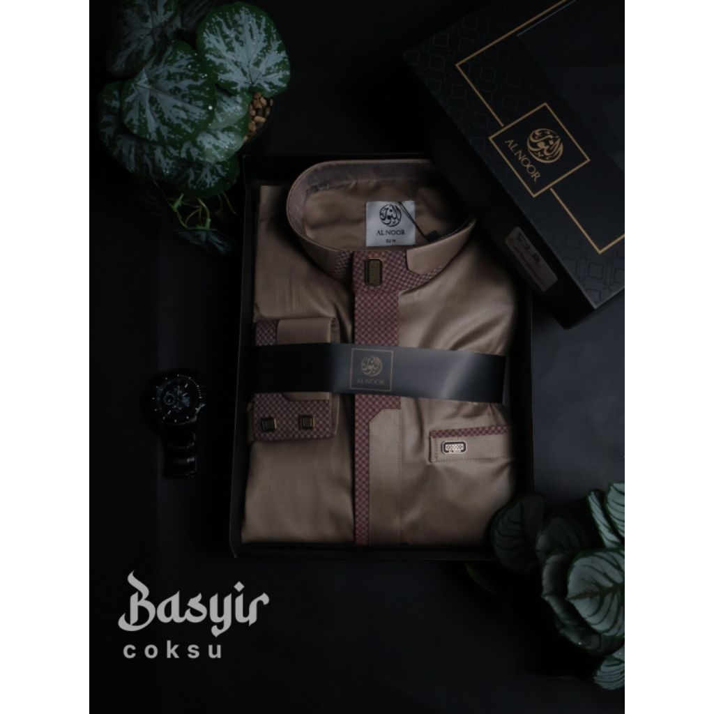 BISA COD - JUBAH AL NOOR DEWASA POLYSTER MODEL BASYIR