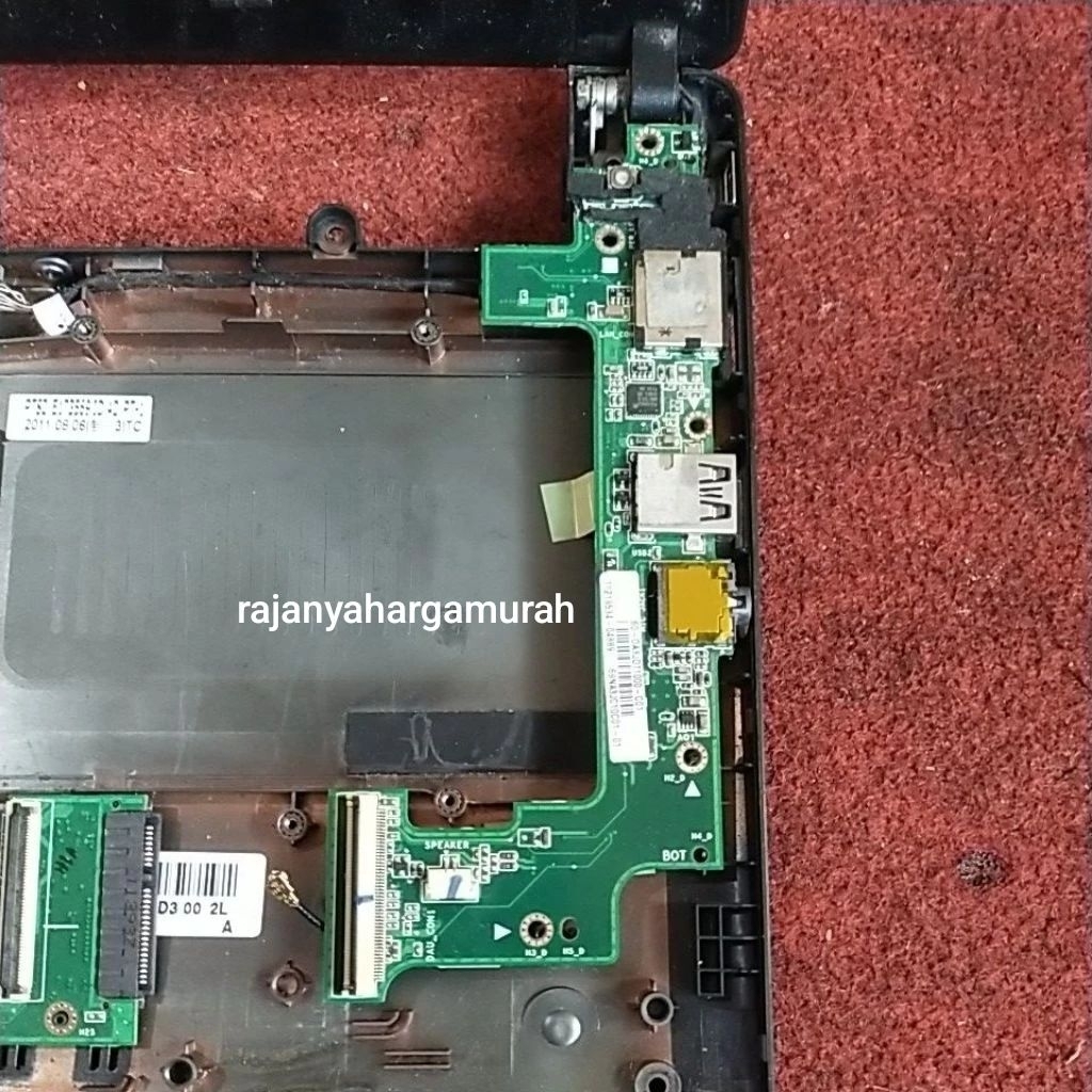 kode B0X DNT 2C3R 25P1R3 0N3 Z22O 
board papan usb audio soundcard switch power on of Asus Eee PC X1