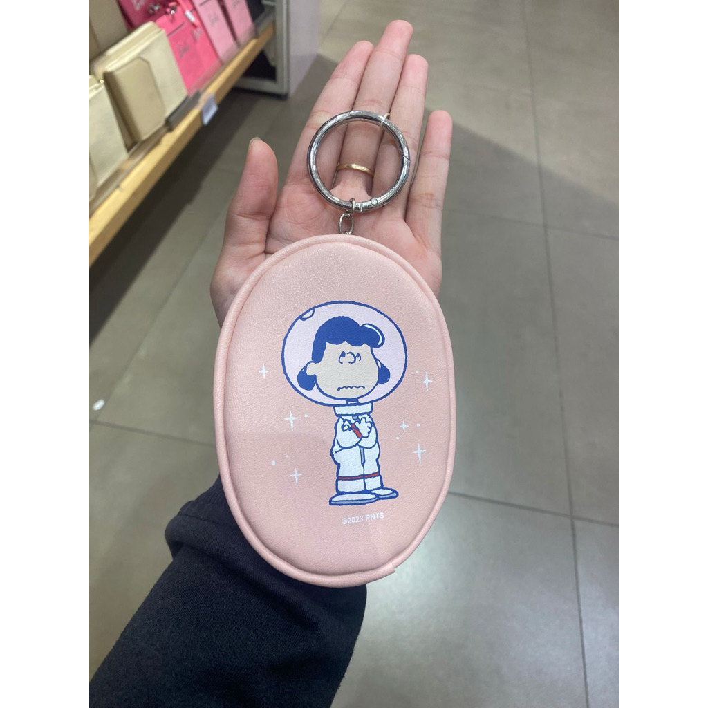 Miniso x Snoopy - The Litte Space Explorer Collection Coin Purse (Pink)