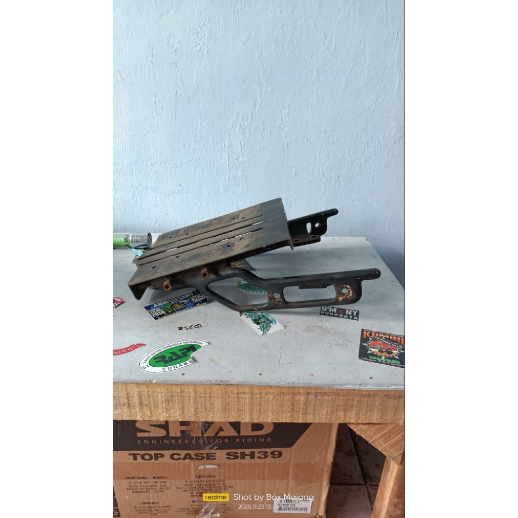 breket second kucay geser statis side box SB & SBL givi e21 e22 revo absolute beat vario byson adres