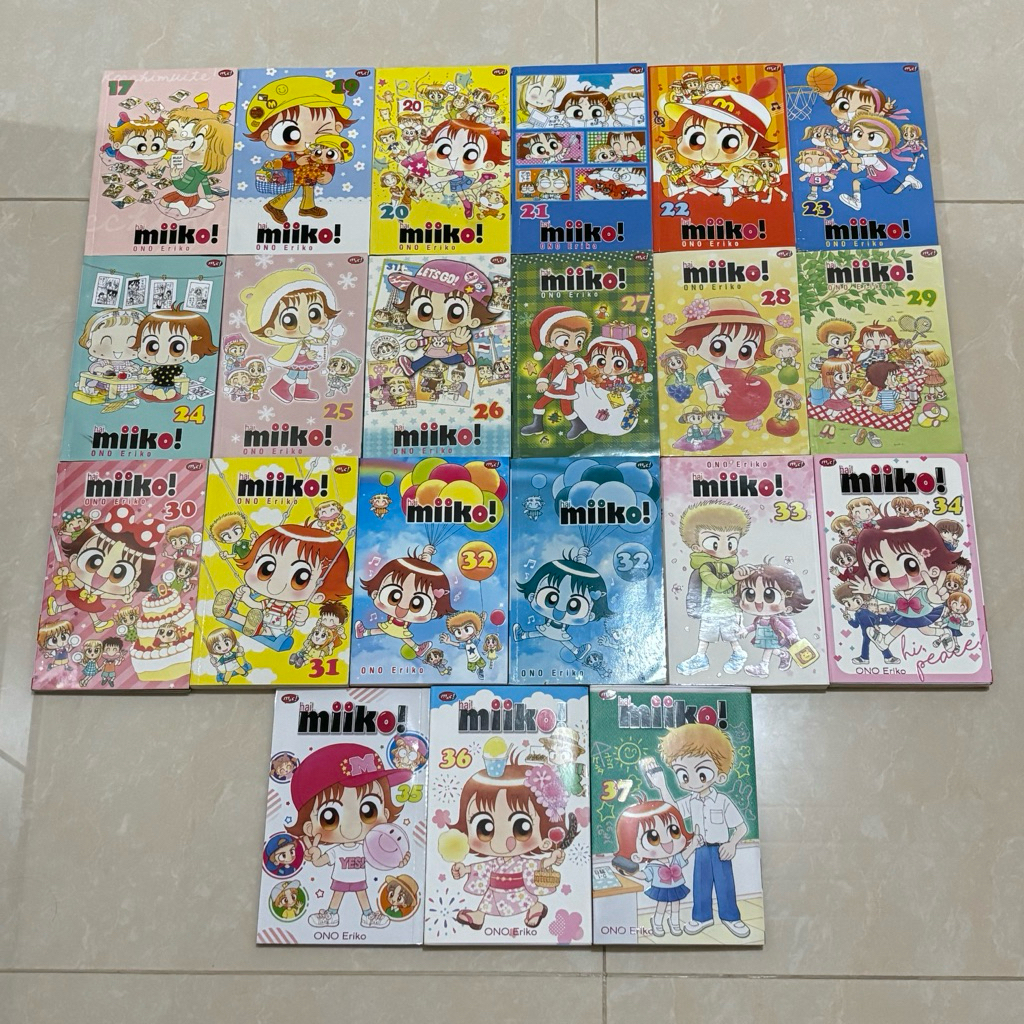 [BACA DESC] KOMIK HAI MIIKO PRELOVED / KOMIK BEKAS / KOMIK SECONDHAND